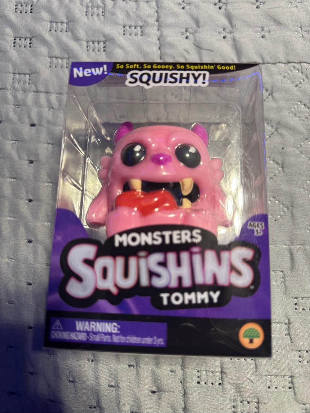 Monsters Tommy Pink Squishy Toy